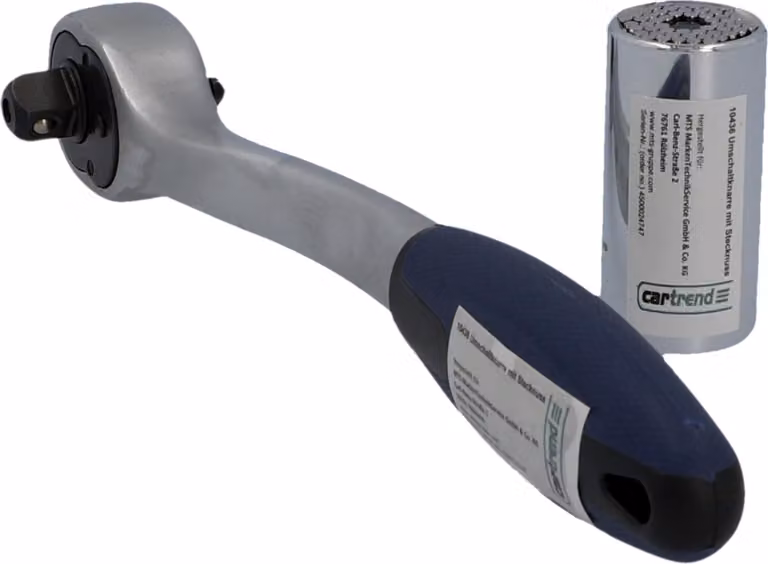 Cricchetto reversibile CARTREND 10436 in acciaio al cromo vanadio