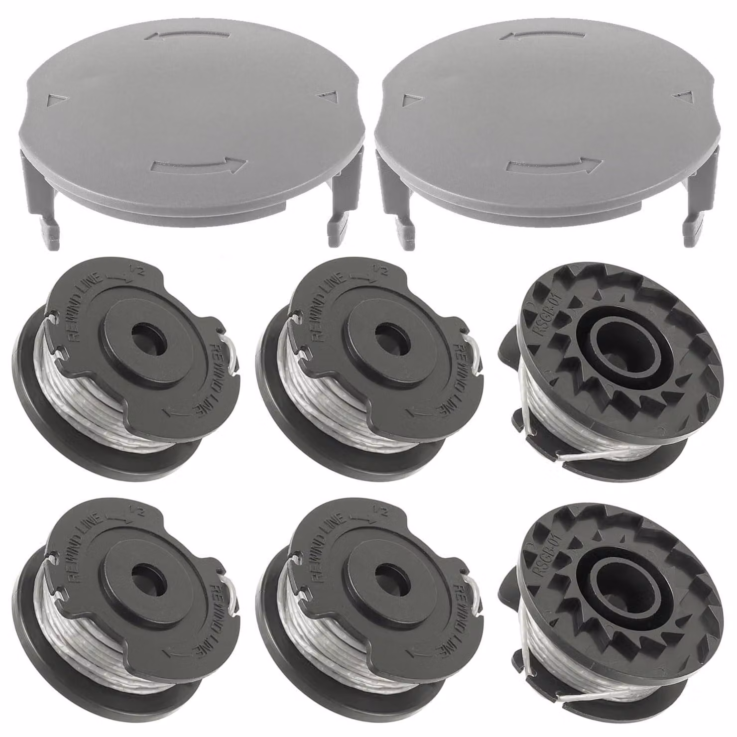 Omgoods - Filo di taglio per trimmer, lunghezza 4 metri, diametro 1,6 mm, compatibile con i trimmer Bosch