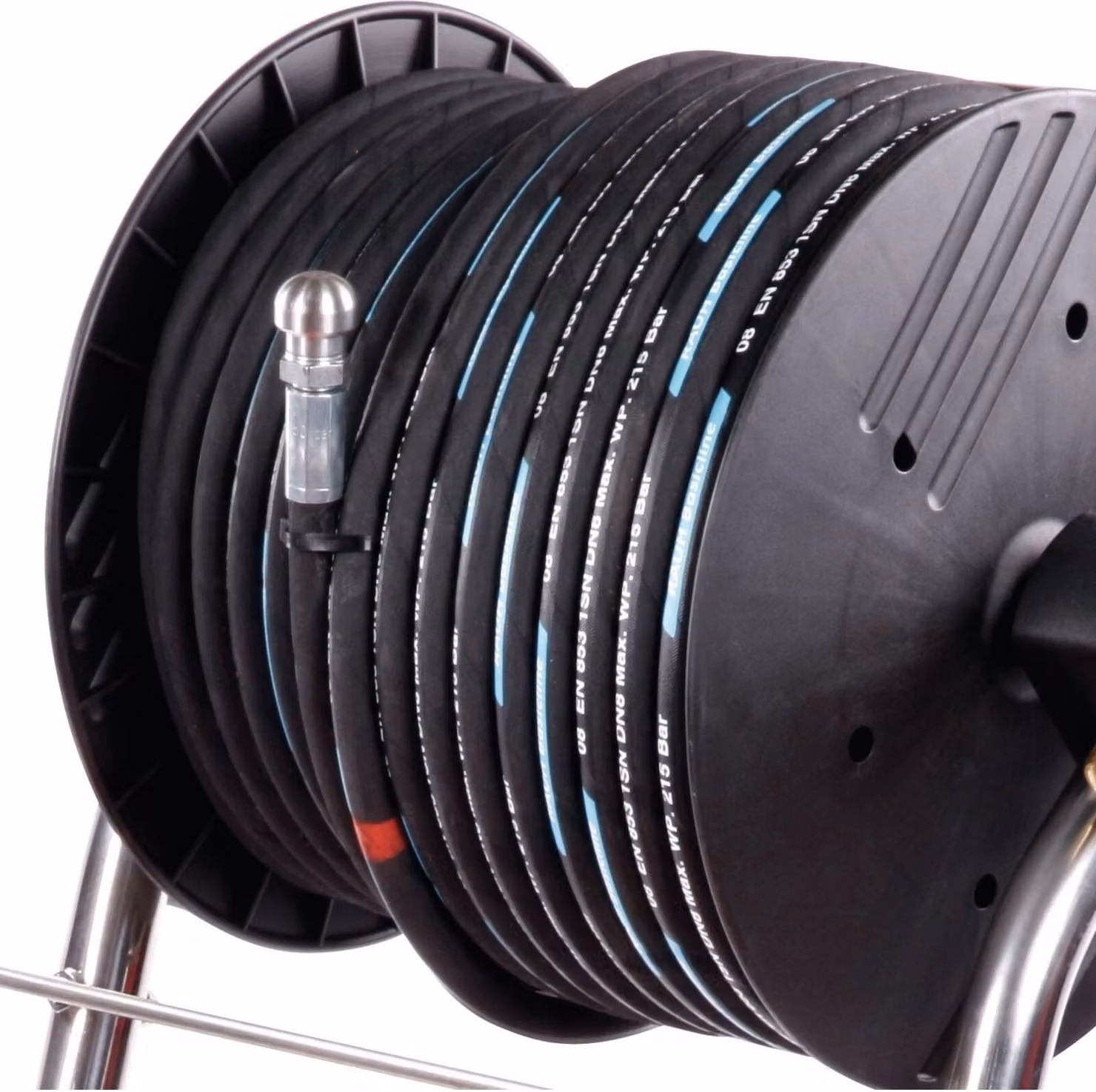 Tubo flessibile ad alta pressione Rothenberger, 8 mm/40 m, completo di connettore - 72820