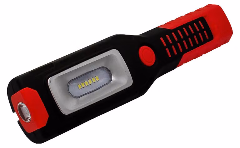 Lampada di segnalazione/lampeggiante a LED ricaricabile 12 V con USB