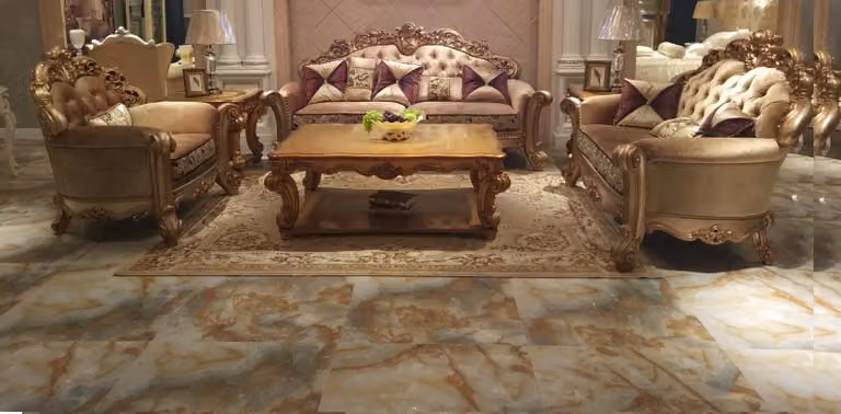 Klassische Garnitur 3tlg. Set Sitzer Sofagarnitur Couch Sofa Textil Sofa Polster