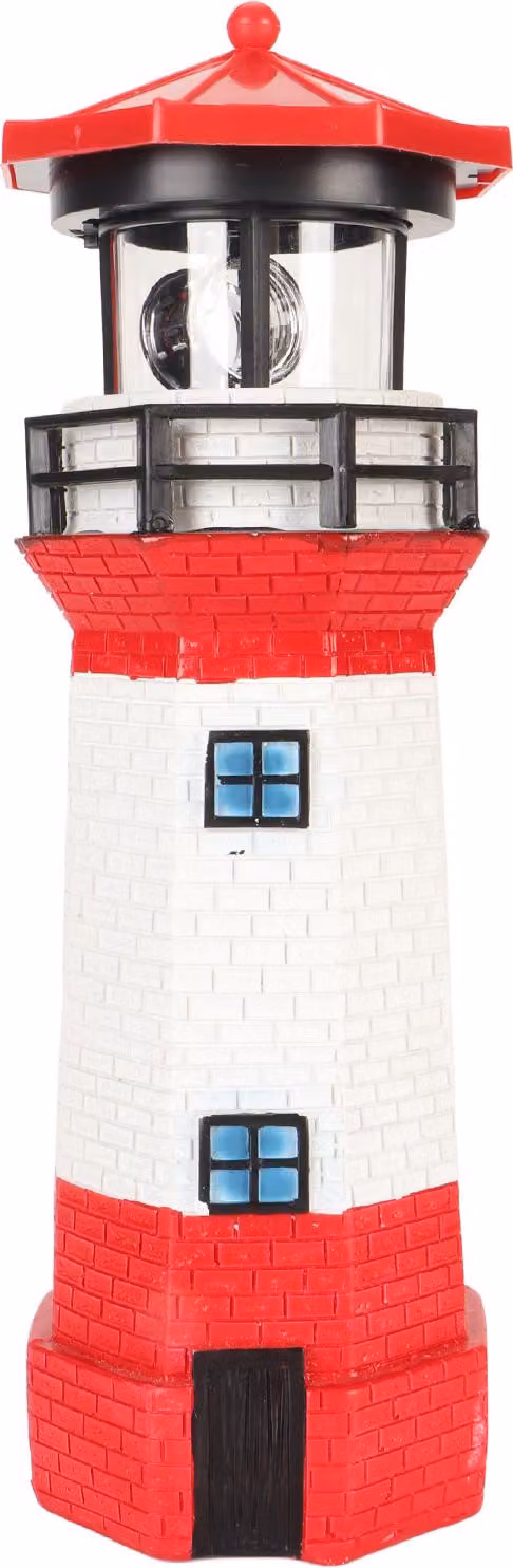Faro solare 360 gradi decorazione rotante FADLESS LED -LED -Garden per balcone prato BS38062