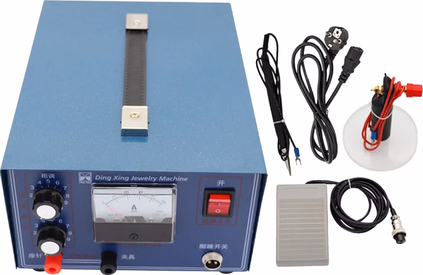 Saldatrice a impulsi per gioielli, potenza 500W, corrente di uscita 30A, 220V