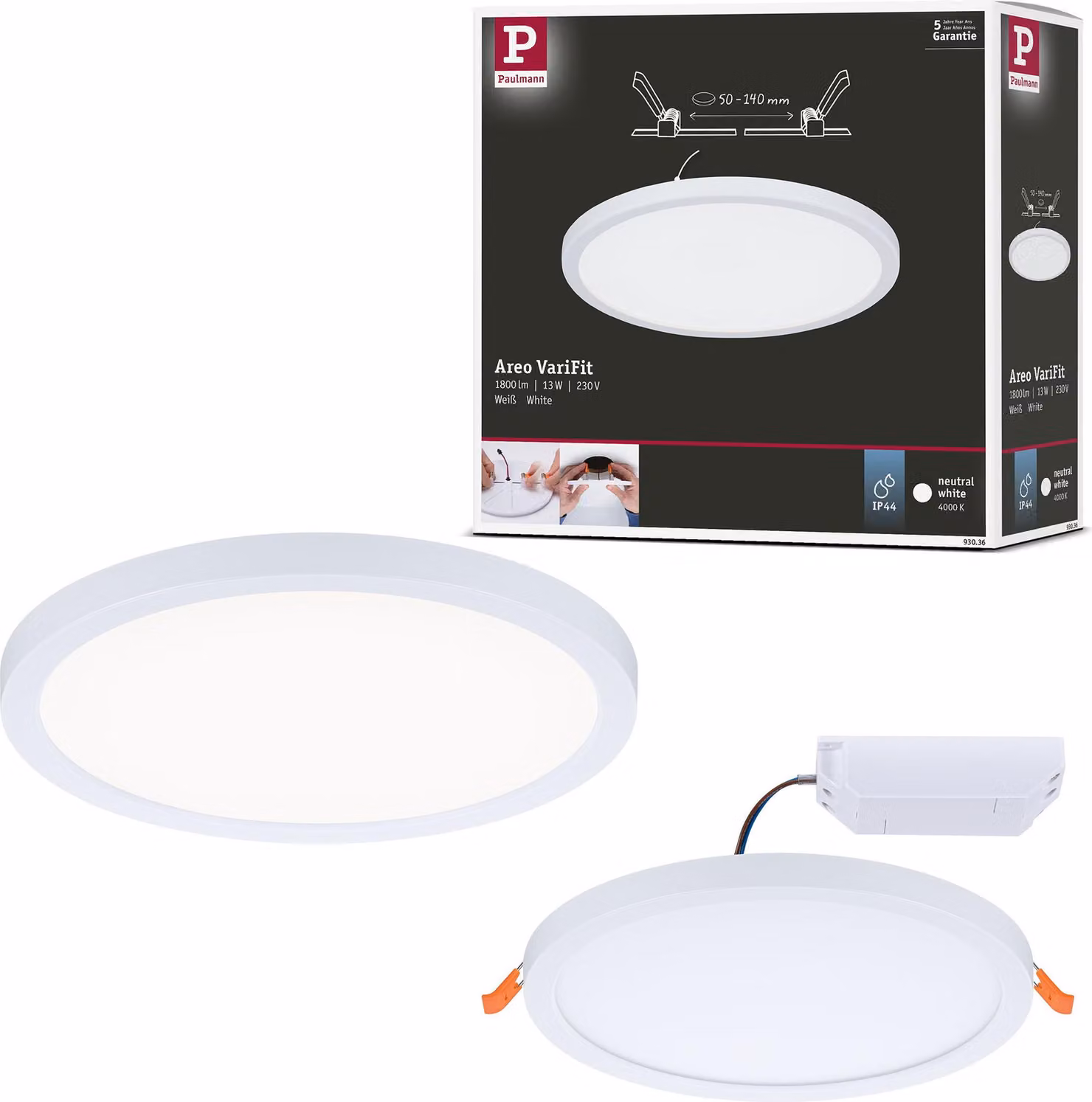 Pannello da incasso LED Paulmann VariFit Areo