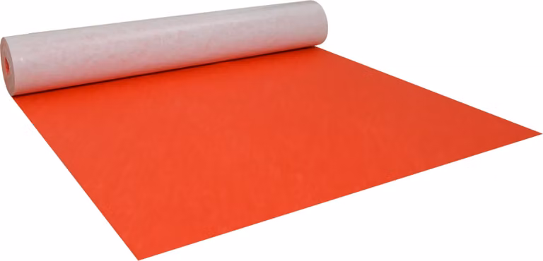 Velo di protezione delle scale rosso 25 m² Velo di copertura autoadesivo 160 g/m²