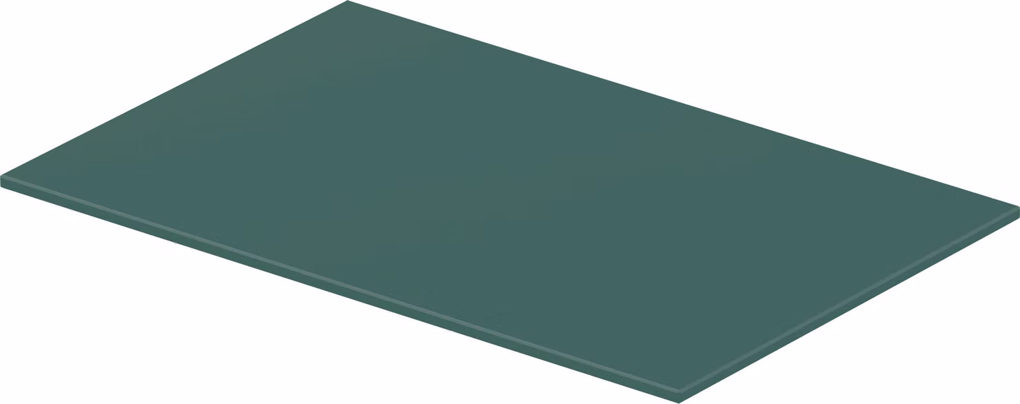 Duravit DuraSquare inlay en verre 77x38cm, pour consoles métalliques 003111/ 003112, 0099678500, 0099678500