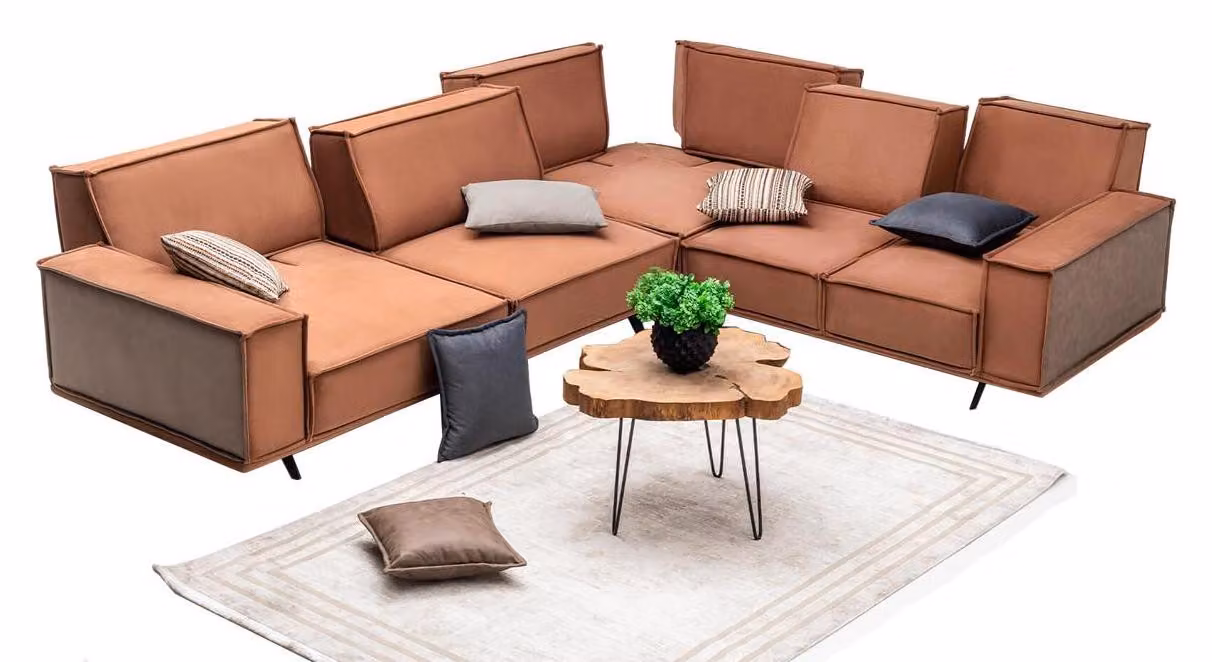 Eckcouch Couch Eckgarnitur Sofa Ecksofa Lounge Wohnraumsofa Polsterlandschaft
