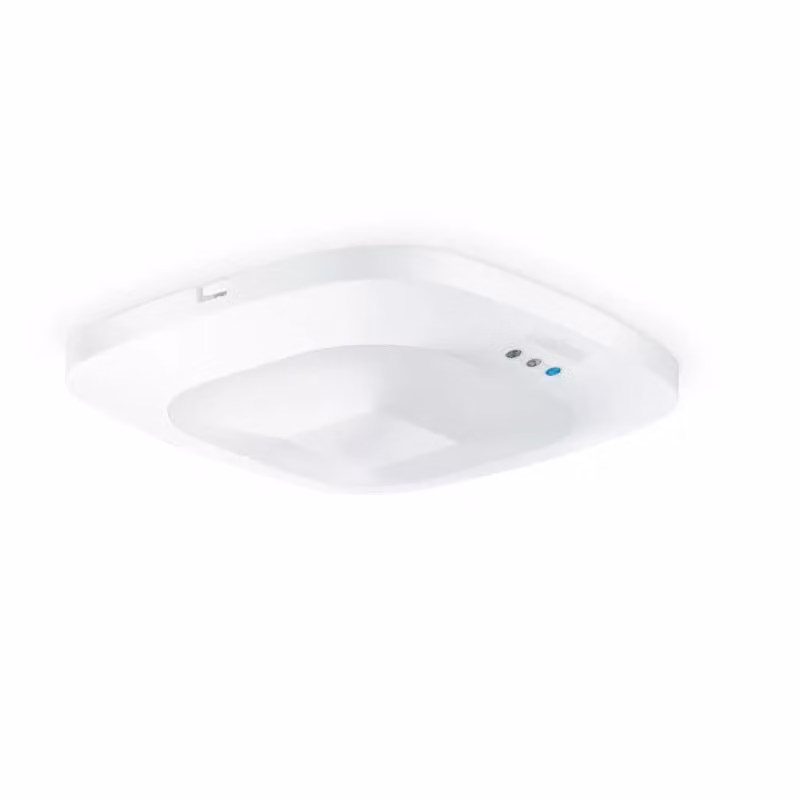 Rilevatore di presenza Steinel ad alta frequenza, da incasso a soffitto, IP20, portata massima a 360°: Ø 12 m (113 m²) 079512