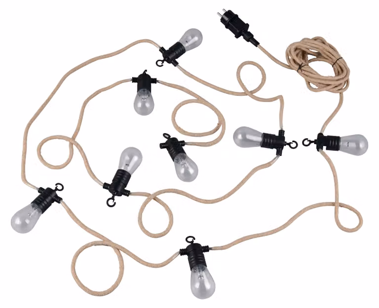 Catena luminosa TRIO Ember RE R74938602 IP44 10 W 8x 45lm 2700 K 6m