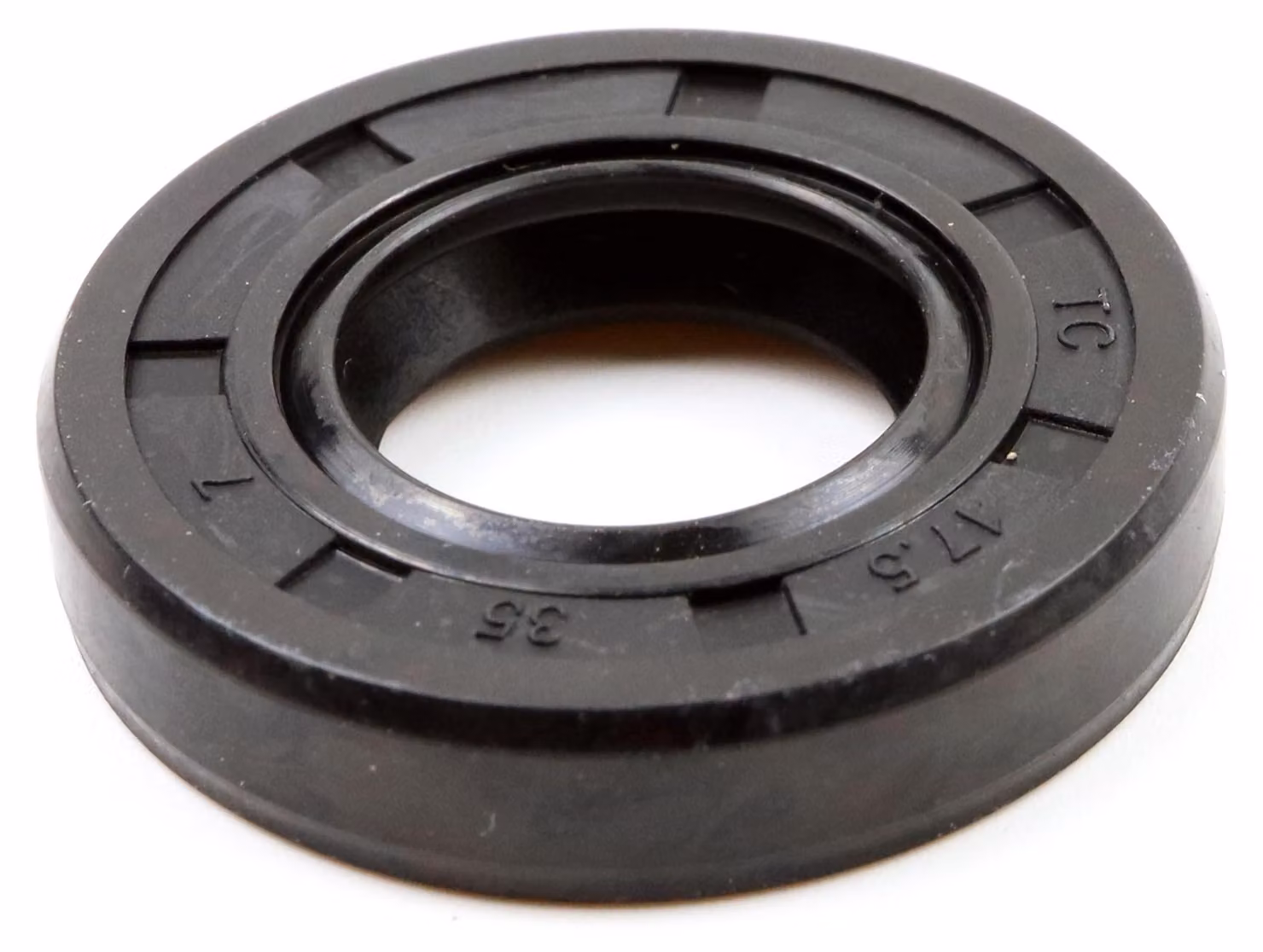 Guarnizione radiale per albero, dimensioni 17,5x35x7 mm, materiale NBR70, conforme alla norma DIN 3760