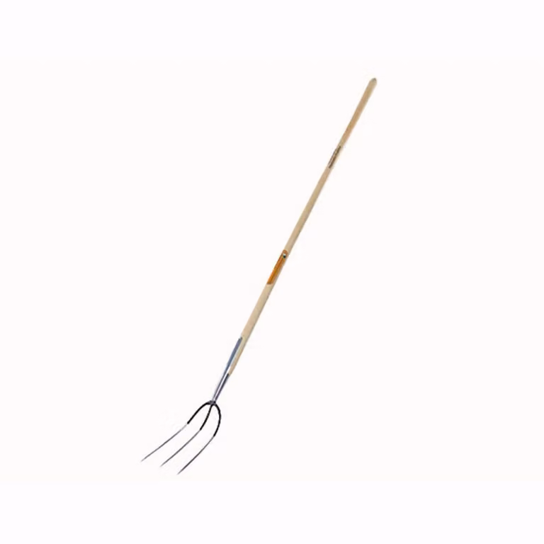 Forcone a 3 punte 135cm manico in frassino, diritto, 28x20cm