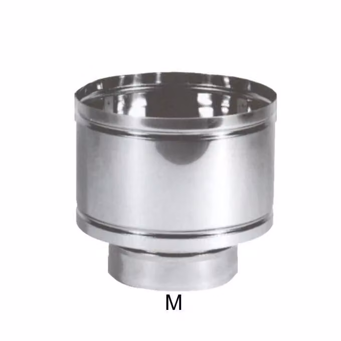Terminale Paravento Maral in Acciaio Inox AISI 316L con Finitura Lucida Argento – 2