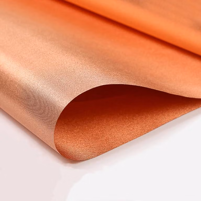 Tessuto di rame conduttivo, schermatura RFID/RF, 100x108 cm, color oro