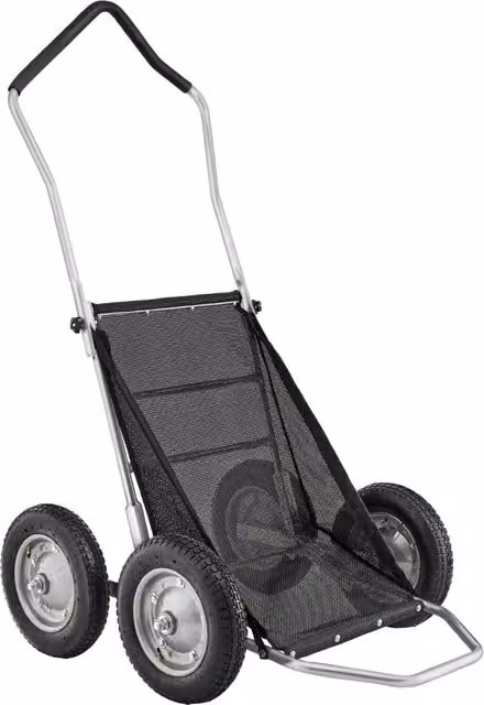 Carrello da caccia pieghevole da 227 kg in lega di alluminio YL1401, carrello da trasporto robusto per tutti i terreni con pneumatici da 14 pollici