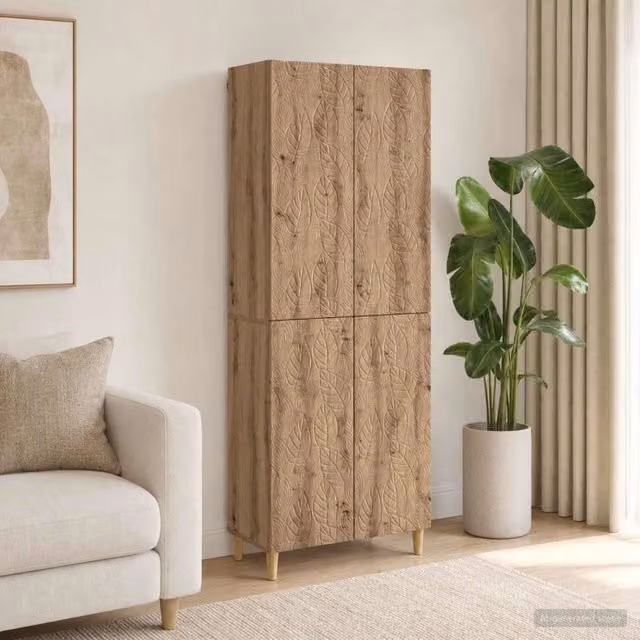 Set di armadi 2 pz Rovere Artigianale Legno ingegnerizzato 3416708