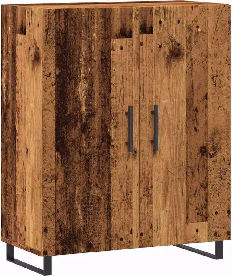 Credenza Legno Antico 69,5x34x90 cm in Legno Multistrato