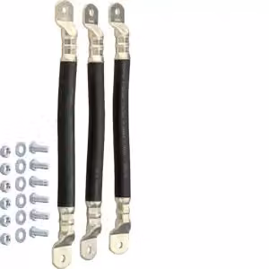 Connettore per guide a S, 185 mm, tipo universN, a 3 poli, 300 mm², per armadi da banco affiancabili