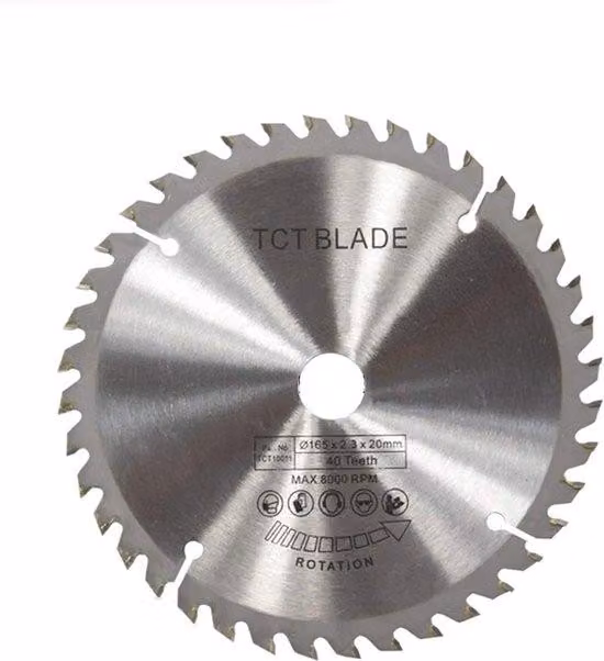 Lama circolare TCT per legno e plastica - Ø 160-185 mm, 24-80 denti