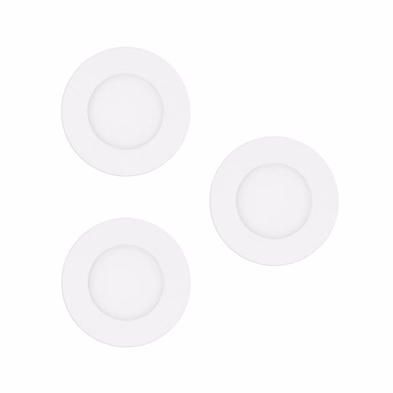 EGLO connect Luci LED da incasso Fueva-Z, bianche, set 3 dimmerabile, Bianco / Opale, Soggiorno / Sala da pranzo, Metallo, Moderno