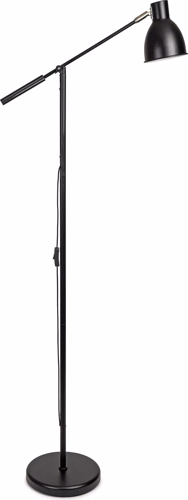 MAUL lampada da terra MAULfinja E27 senza lampadina Base 138 cm nero