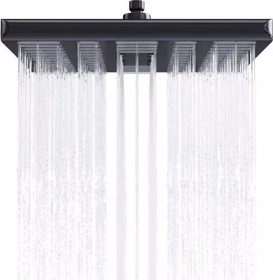 Famanu Regendusche: Doccia rilassante - Nero - Plastica ABS
