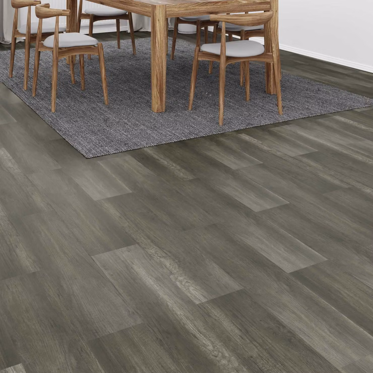 Pavimento in laminato effetto legno vidaXL Grigio Invecchiato, L: 101 cm, P: 20 cm, H: 0,8 cm, confezione da 5 pezzi