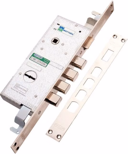 Serratura a infilare Mottura 72140 DM Revers colore argento