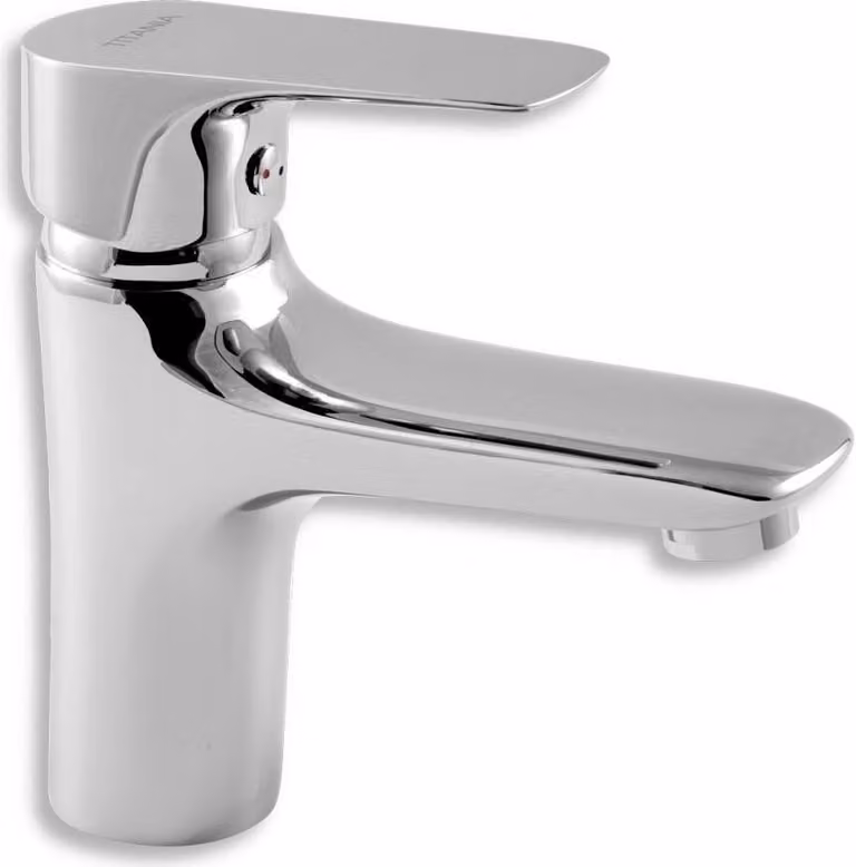 Miscelatore per lavabo senza scarico Titania Nice cromato