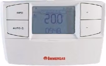 Cronotermostato Immergas Car V2 con comando remoto Amico, colore bianco