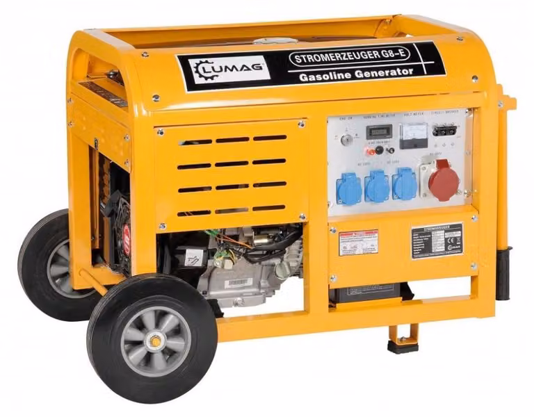 Generatore a benzina da 3000 Watt - 50 Hz - Generatore compatto per emergenza e uso esterno