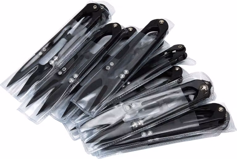 12 pezzi forbici per filati a molla Acciaio al carbonio a forma di Stati Uniti Tagliafilo per punto croce fai-da-te