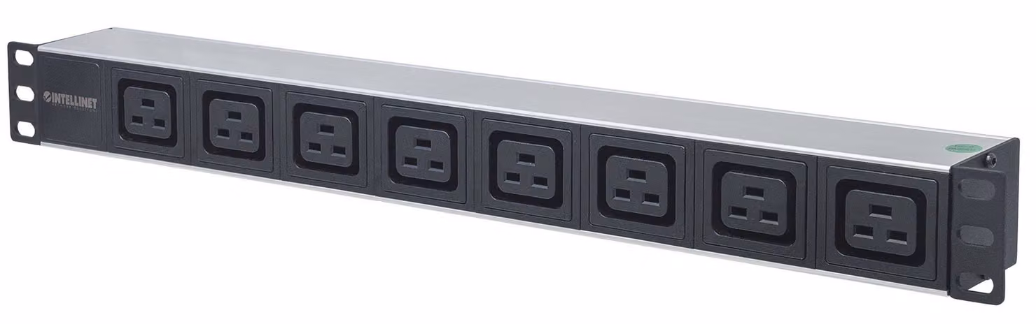 Intellinet 163613 PDU Intellinet 19" presa IEC a 8 vie C19