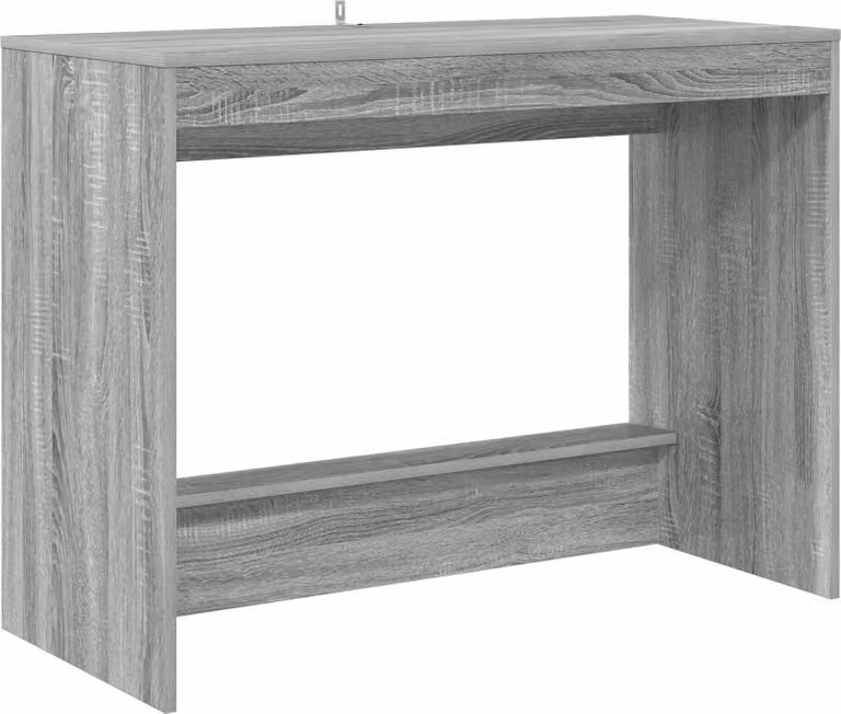 Scrivania Letto Sonoma grigio Legno ingegnerizzato