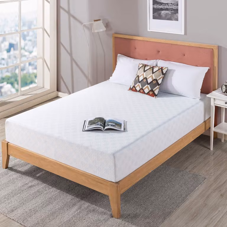 Materassi di dimensioni 150x200 cm, altezza 25 cm, con imbottitura in memory foam con tecnologia a gel refrigerante, certificati Öko-Tex