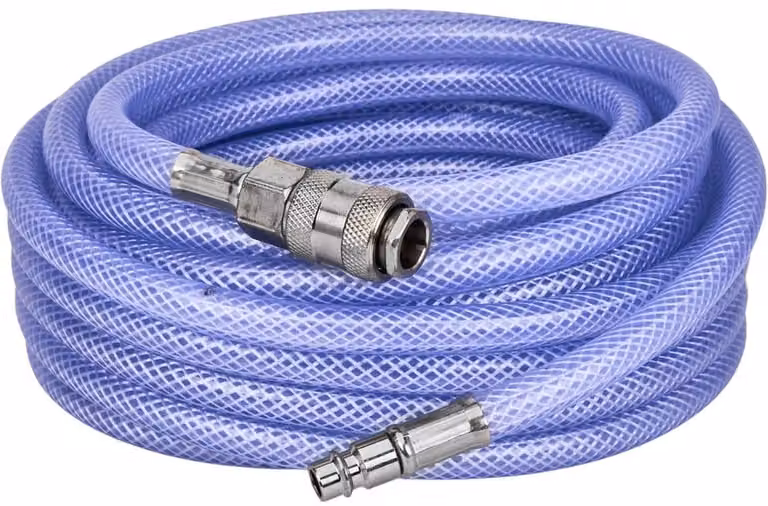 Tubo in gomma bianca per aria, 20 metri, 6x12 mm, modello 15138