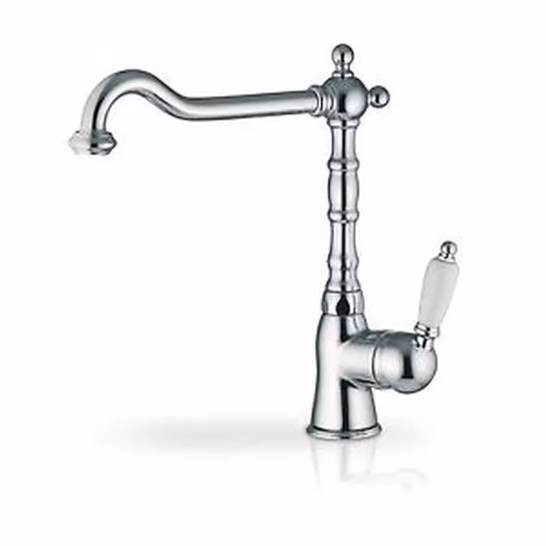 Rubinetto da cucina Pyramis BAROQUE, cromato, cromato