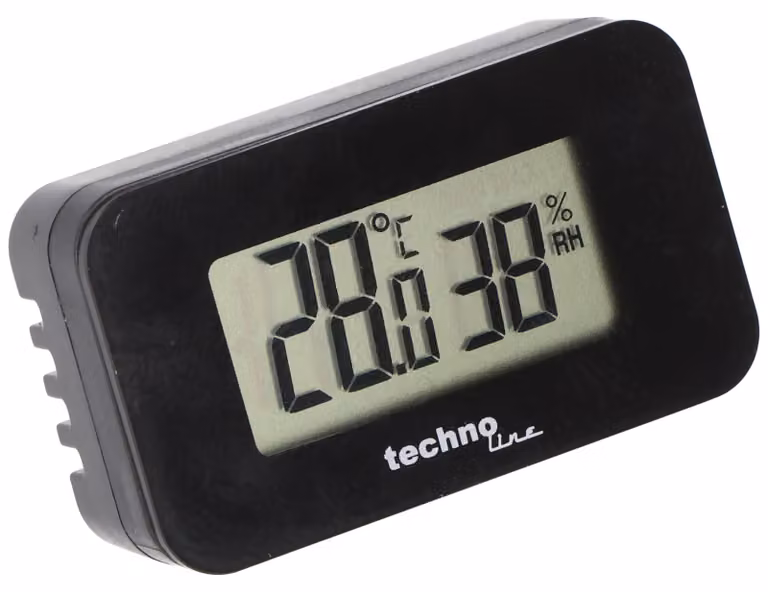 Technoline WS 7006, Termometro elettronico, Termometro per auto, °C, Digitale, Nero, Rettangolare
