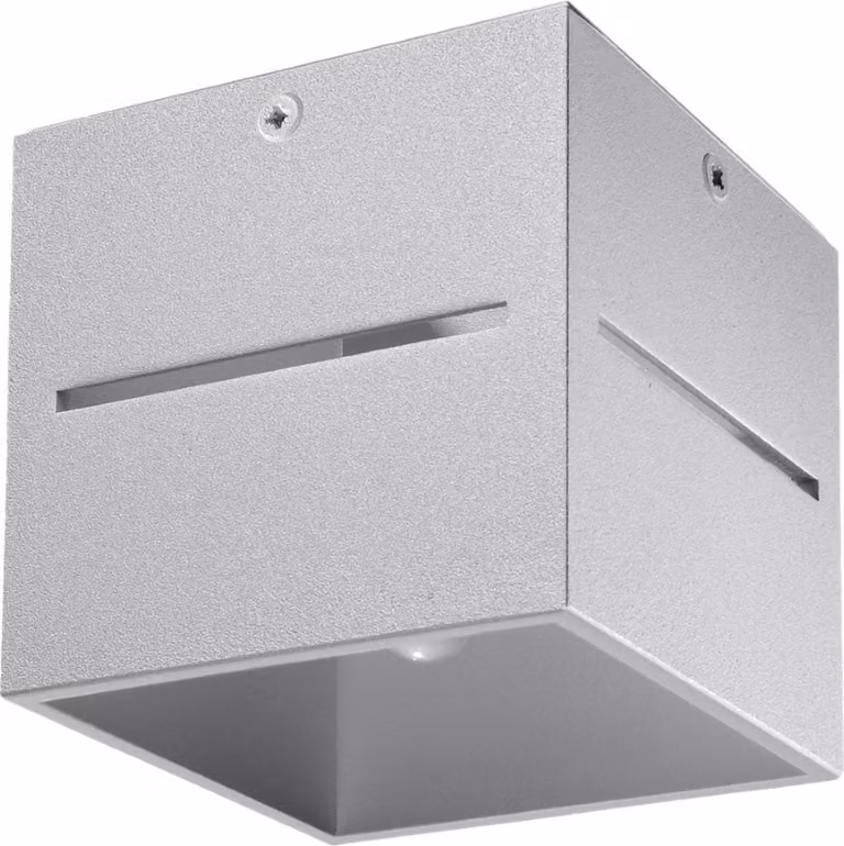 Faretto LUPINO grigio 1xG9x40W in metallo, dimensioni: 10x10x10 cm, IP20, Pure Lume