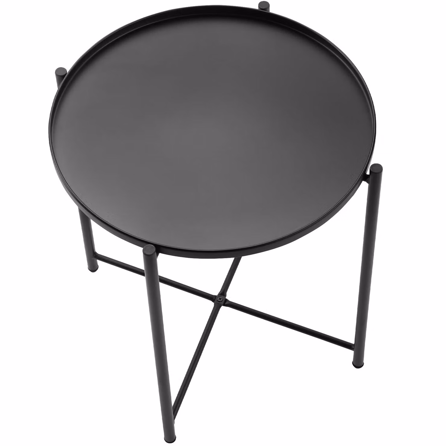 Tavolino Chester tectake nero L/P/H: 45,5 x 45,5 x 53 cm – 3