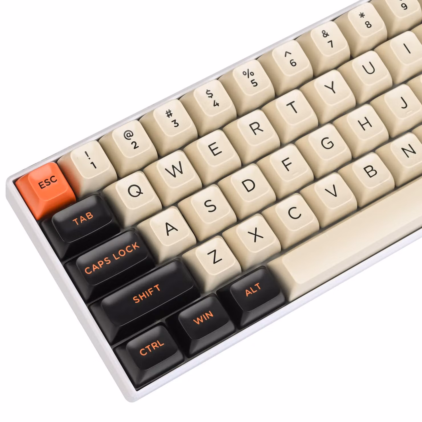 150 tasti per tastiera, profilo ASA, set di tasti in PBT compatibili con tastiere dotate di switch MX (ASA/carbonio)