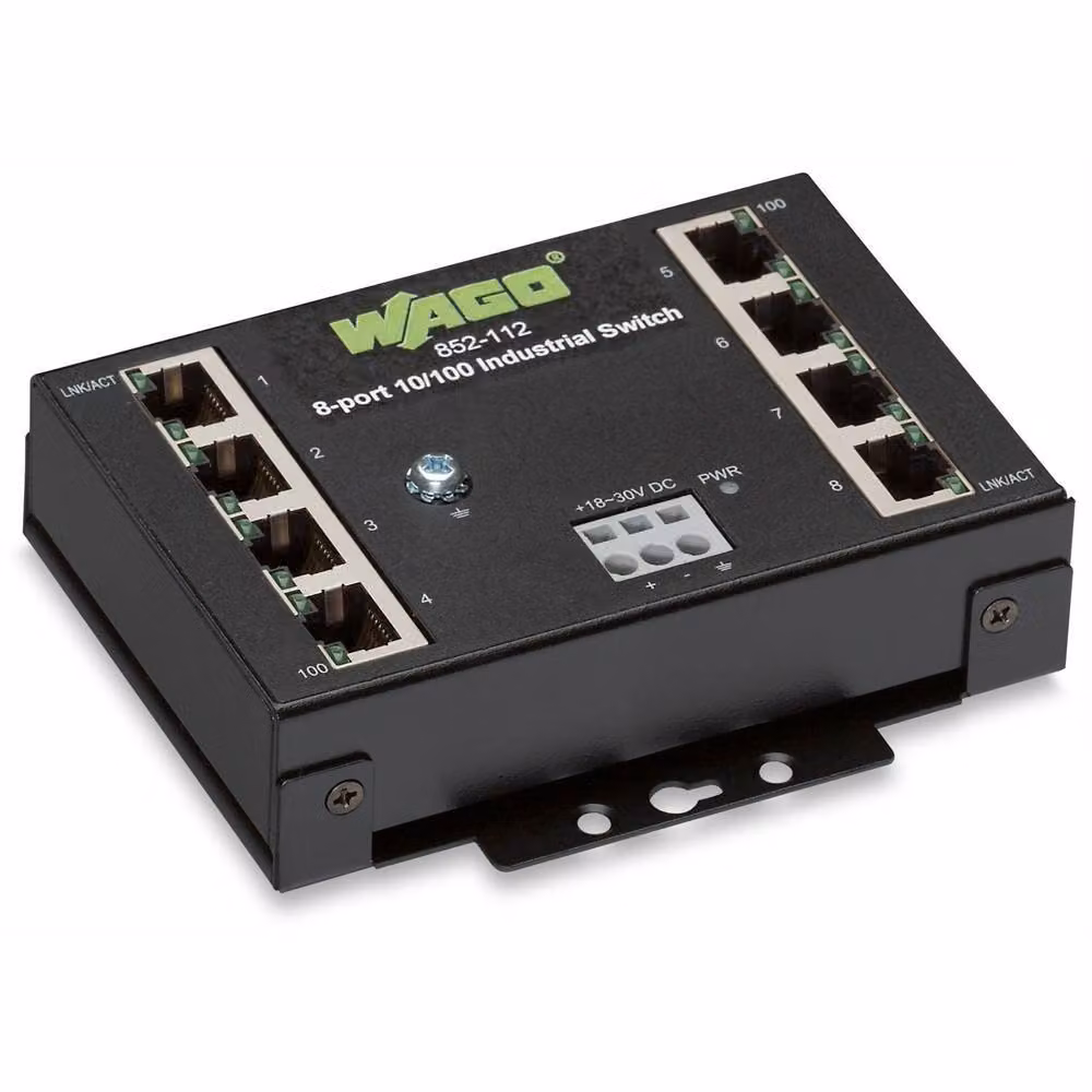Interruttore WAGO REG Eth Serie 852