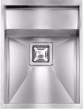 Lavello ARIEL F3" 1 vasca ACCIAIO INOX incasso SOTTOTOP 45X50 prof. 19 012900.X3.01.2033