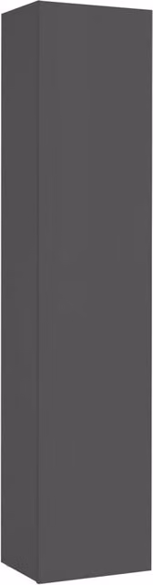 Armadio 1 Anta 40x30x180 cm Maruska Grigio Antracite Opaco