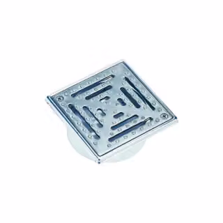 Dallmer attacco VSR 15, griglia piena, antiscivolo, bloccata, 150 x 150 mm