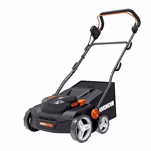 WORX WG855E.9 Scarificatore arieggiatore, senza batteria e caricabatterie