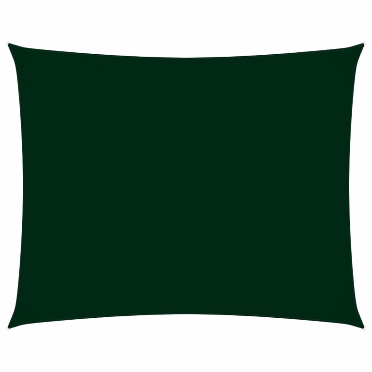 The Living Store Tenda da sole in tessuto Oxford rettangolare 3x4,5 m verde scuro