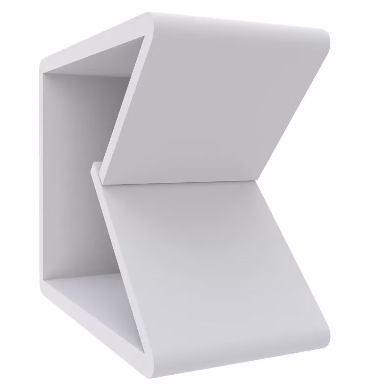Supporti per cavi ABN per piastra di montaggio multimediale_10 LxA 50x40 mm, nero (10 pezzi) FKH15N10