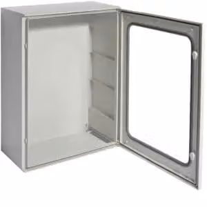 Armadio Orion, poliestere, classe di protezione II, anta trasparente 800x600x300 mm