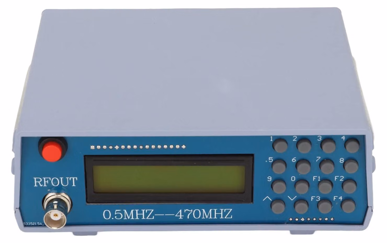 Generatore di segnali da 0,5 a 470 MHz, per radio FM, interfoni e altre applicazioni
