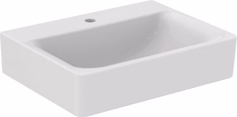 Ideal Standard Connect lavabo, 1 trou pour robinet, sans trop-plein, 600x460x175mm, E810301, E810301